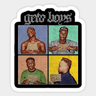 Four prisoners Rapper Sticker